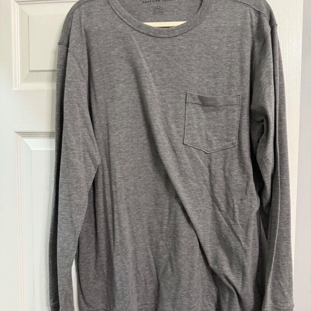 American-eagle-outfitters Men's Grey T-shirt - Picture 1 of 1